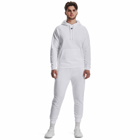 Under Armour Rival Fleece Hoodie sweatshirt à capuchon pour homme - White