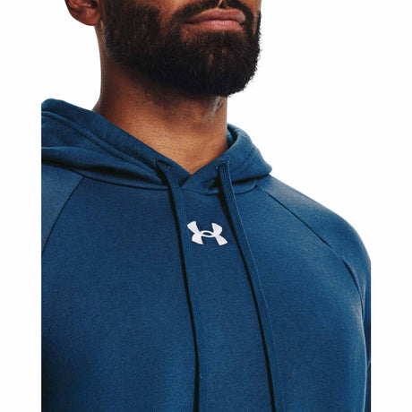 Under Armour Rival Fleece Hoodie sweatshirt à capuchon pour homme - Varsity Blue