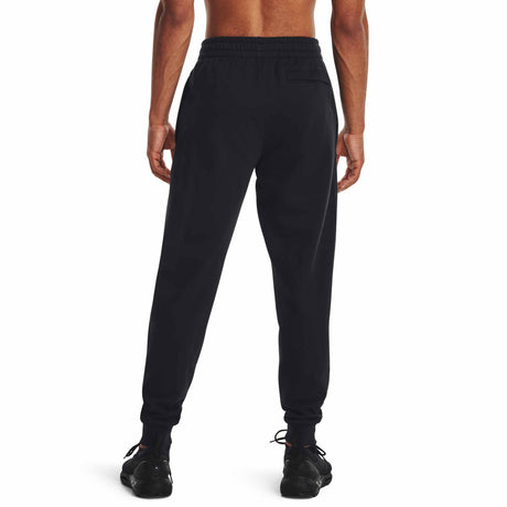 Under Armour Rival Fleece Joggers en molleton pour homme - Black / White