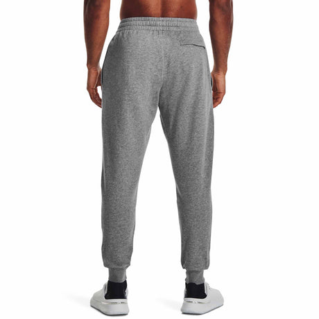 Under Armour Rival Fleece Joggers en molleton pour homme - Castlerock Light Heather / White