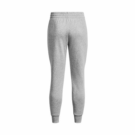 Under Armour Rival Fleece Joggers pour femme - Grey Light Heather / Blanc