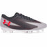 Under Armour Shadow Select 3 FG Soccer Cleats - Anthracite / White / Racer Red