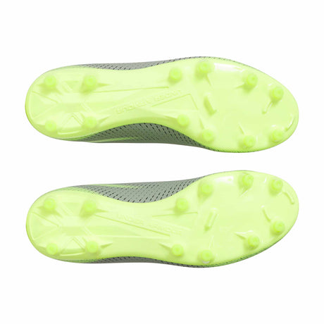 Under Armour Shadow Select 3 FG Soccer Cleats - Silica Green / Hi-Vis Yellow / Black