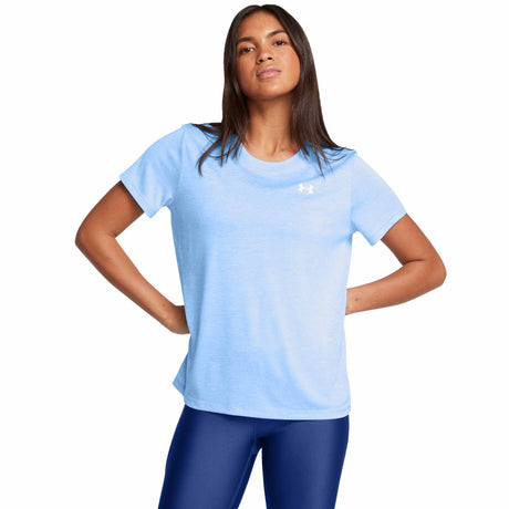 Under Armour Tech Twist T-shirt à manches courtes pour femme - Horizon Blue / White