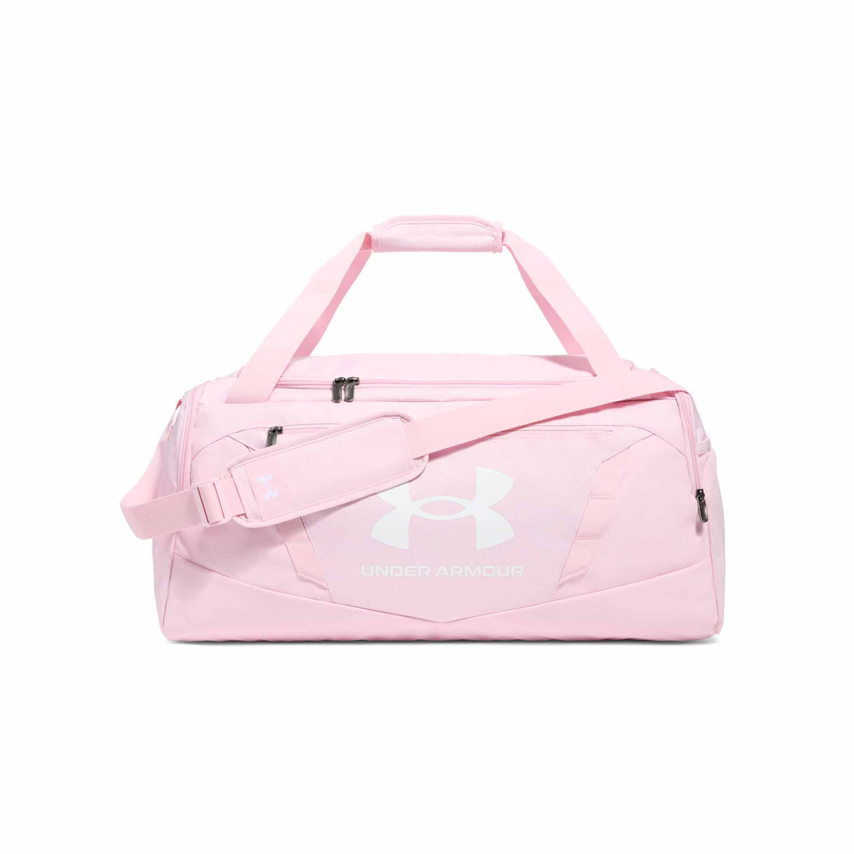 UA Undeniable 5.0 Duffle sac de sport - Medium - Rose Prime / Blanc