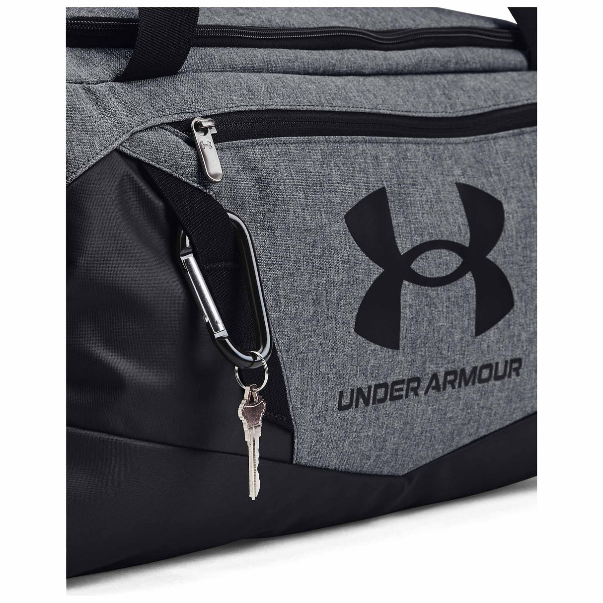 UA Undeniable 5.0 Duffle sac de sport - Small - live - Gris Chiné / Noir / Noir