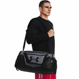 UA Undeniable 5.0 Duffle sac de sport - Small - live - Gris Chiné / Noir / Noir