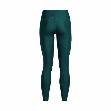 Under Armour HeatGear No Slip Waistband legging d'entrainement femme dos - hydro teal / white