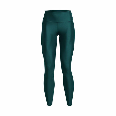 Under Armour HeatGear No Slip Waistband legging d'entrainement femme face - hydro teal / white