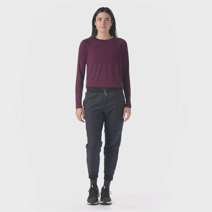 Smartwool pantalon Smartloft pour femme  video - noir