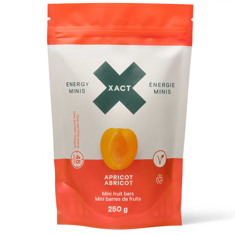 XACT Energy Minis 250g Fruit Bars - Apricot