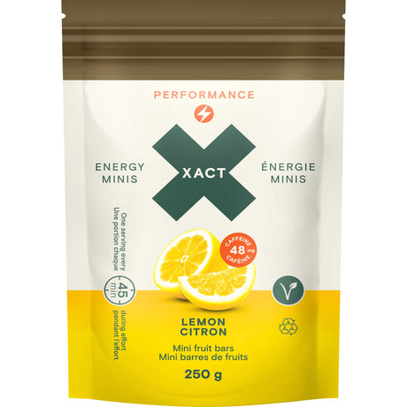 XACT Energy Minis Performance 250g Fruit Bars - Lemon