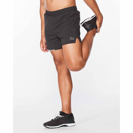 2XU Aero 5" Short de course à pied pour homme noir angle