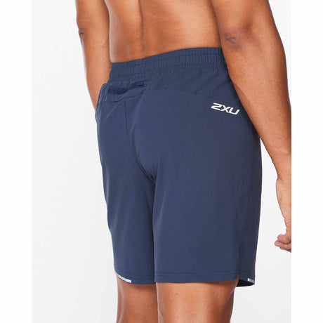 2XU Aero 7" shorts de course à pied pour homme vue de près dos