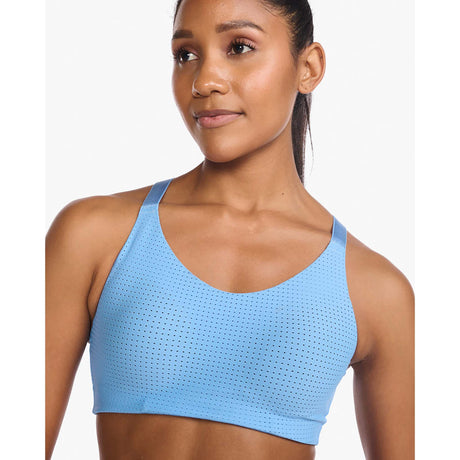 2XU Aero Medium Impact brassiere sport mirage detail