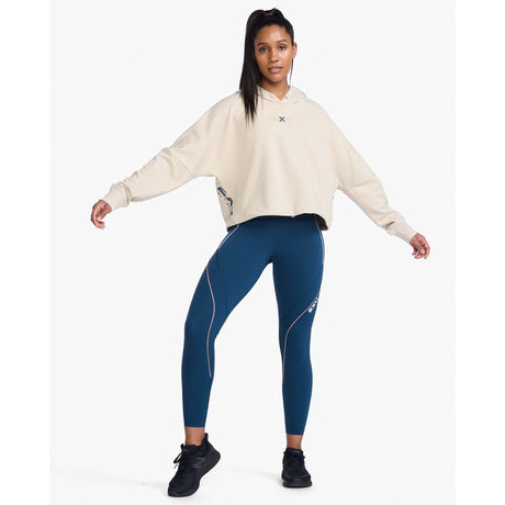 2XU Form Pop Seam Hoodie chandail femme live