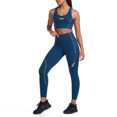 2XU Form Swift Hi-Rise Compression leggings clair de lune femme live