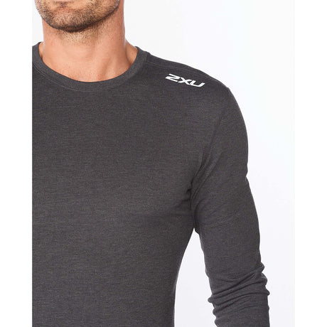 2XU Ignition chandail à manches longues baselayer homme detail