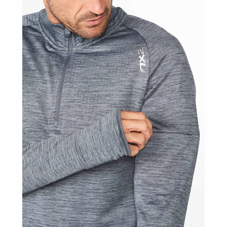 2XU Chandail manches longues Ignition 1/4 Zip pour homme manche