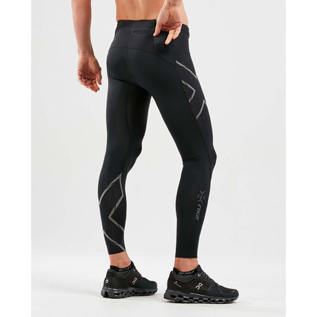 2XU MCS Run Compression legging de course a pied sport pour homme pochette