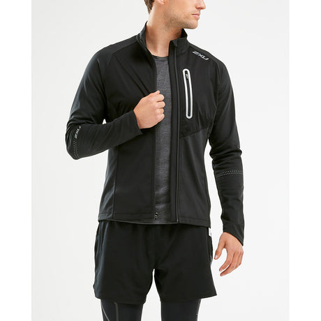 2XU manteau Pursuit Thermal Hybrid homme zip