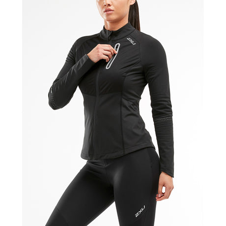 2XU veste Pursuit Thermal Hybrid Jacket femme live