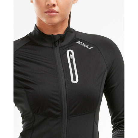 2XU veste Pursuit Thermal Hybrid Jacket femme zip