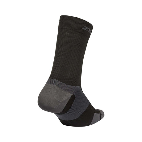 2XU Vectr Ultralight Crew Socks black titanium talon