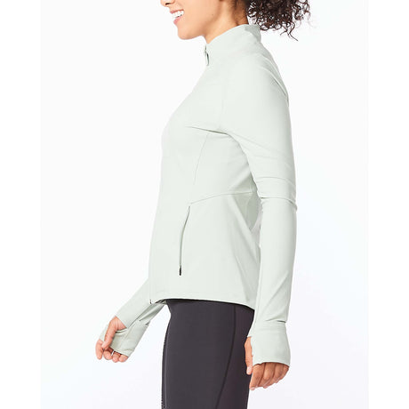 2XU Form Jacket veste sport mineral pour femme lateral