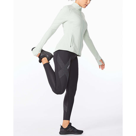 2XU Form Jacket veste sport mineral pour femme lateral 2