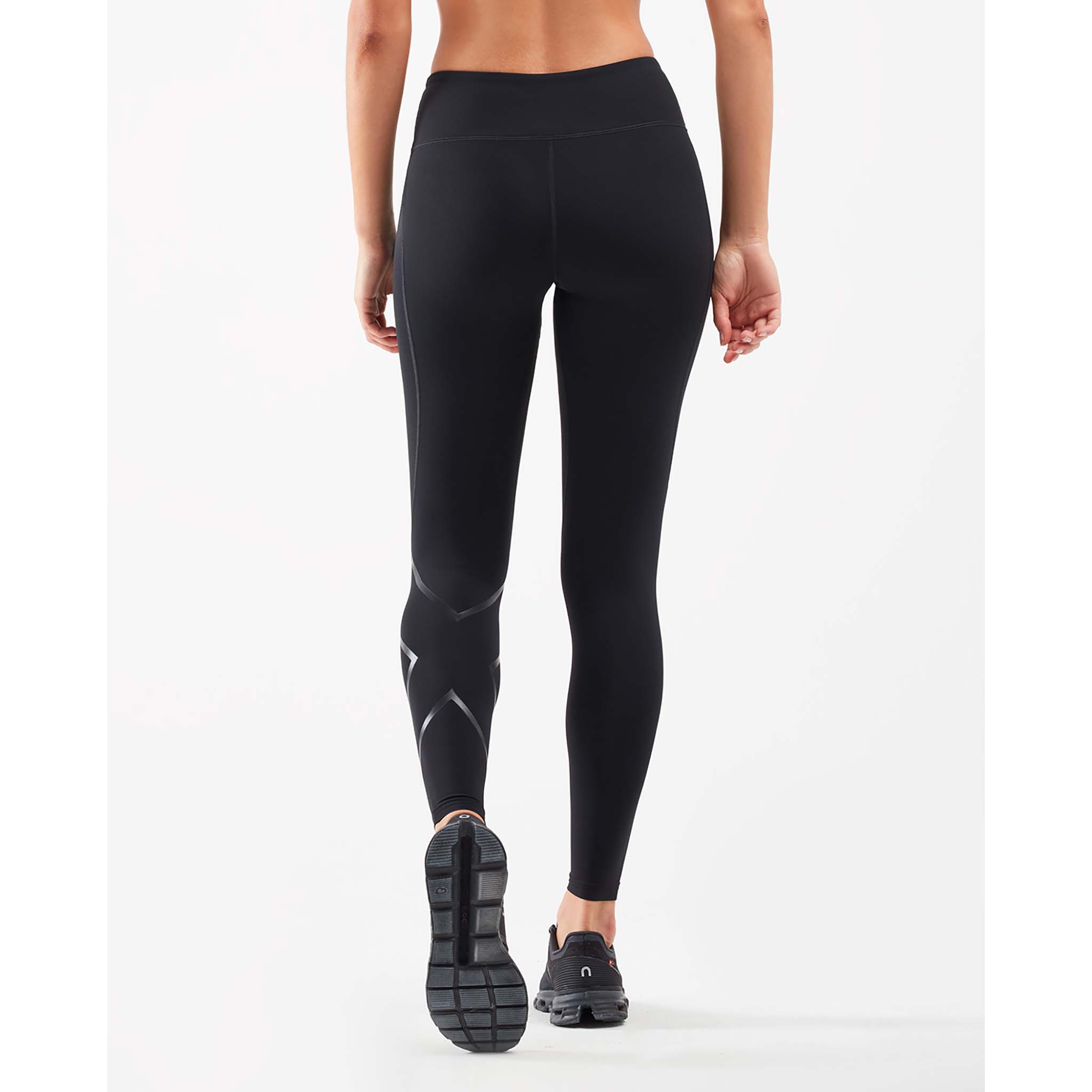 2XU Pants Leggings Womens Small Black Activewear Running Sports Compression
