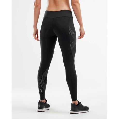 2XU legging de compression taille mi-haute de course à pied femme reflective rv1