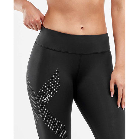 2XU legging de compression taille mi-haute de course à pied femme reflective cu2