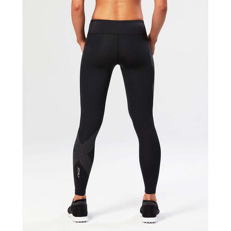 2XU legging de compression taille mi-haute de course à pied femme reflective rv2