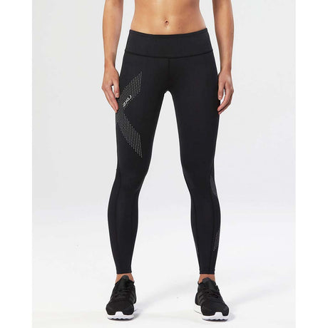 2XU legging de compression taille mi-haute de course à pied femme reflective lv2