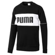 Chandail en molleton Puma Retro Crew Neck pour homme rouge bleu noir blanc