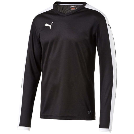 Puma Pitch chandail de soccer à manches longues noir Soccer Sport Fitness