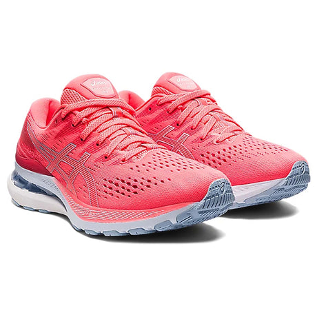 ASICS Gel Kayano 28 running femme blazing coral mist paire