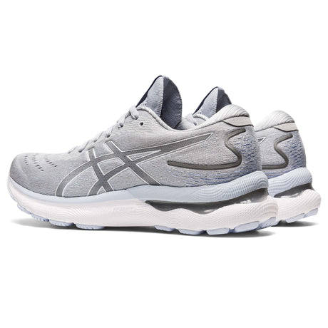 ASICS Gel Nimbus 24 chaussures de course à pied pour femme - piedmont grey white paire