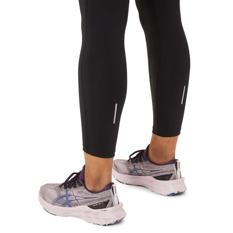 ASICS RACE Hight Waist Tight legging de course à pied noir femme jambes