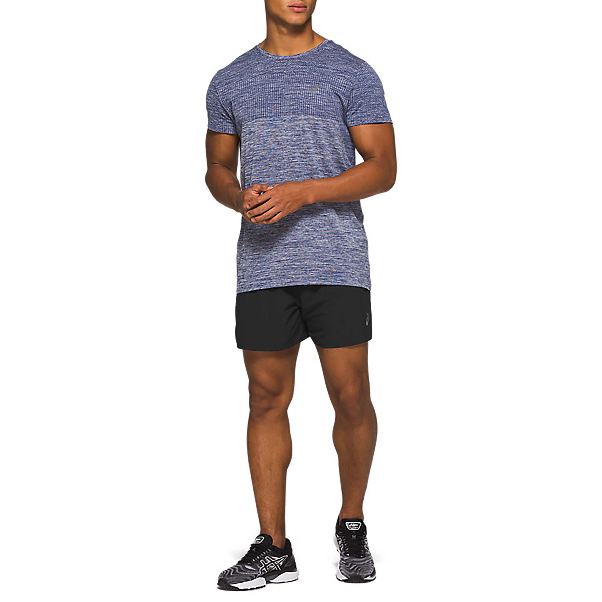 ASICS Road 5-inch 2-in-1 Running Shorts for Men - Soccer Sport Fitness