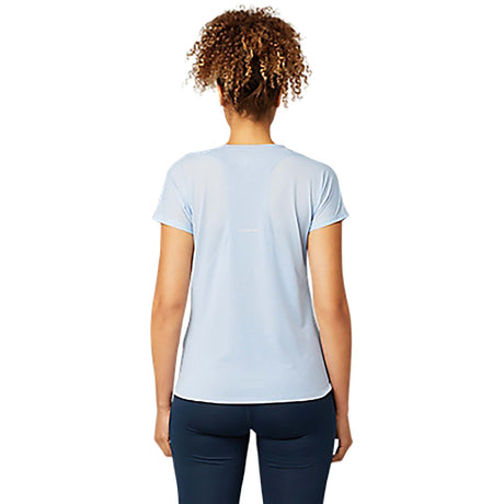 ASICS t-shirt mist a manches courtes a col en V pour femme dos