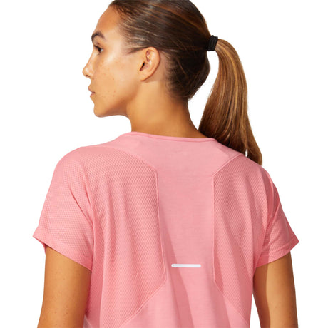 ASICS t-shirt peche a manches courtes a col en V pour femme dos