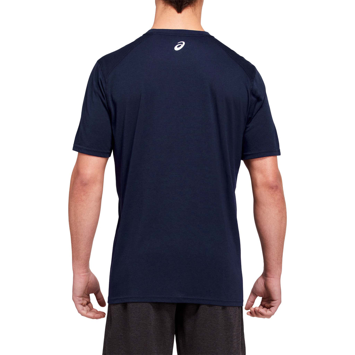 ASICS Triblend Training T-shirt peacoat dos