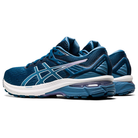 Asics GT-2000 9 running femme mako blue grey floss lateral 2