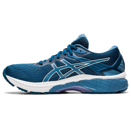 Asics GT-2000 9 running femme mako blue grey floss lateral