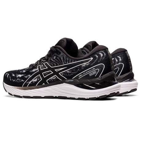 Asics Gel Cumulus 23 running femme noir blanc lateral 2