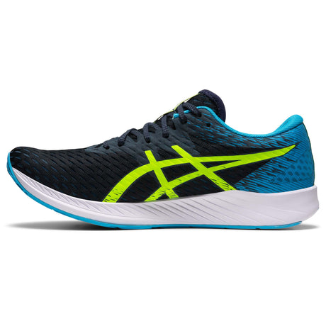 Asics Hyper Speed running homme french blue hazard green lateral