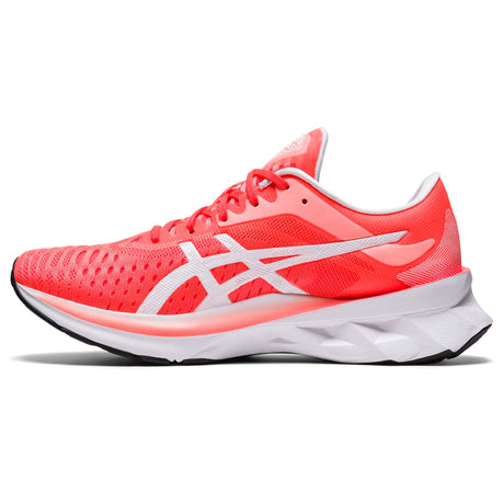 Asics Novablast Tokyo running femme sunrise red lateral