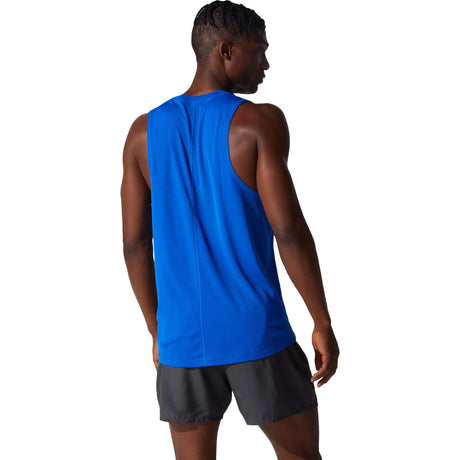 ASICS Silver Singlet camisole de course à pied homme bleu asics dos